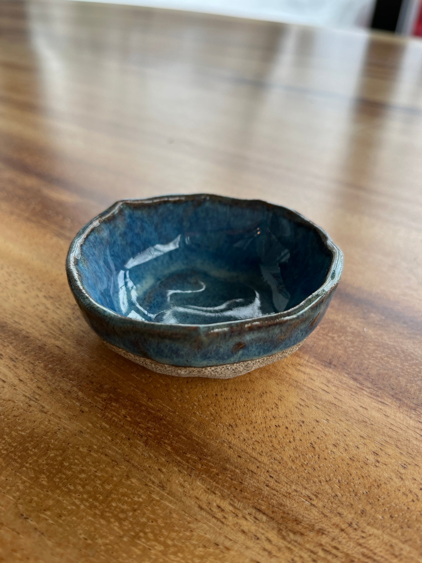 Extra Small Pinch Pot | Lake Blue