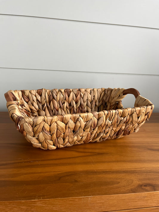 Water Hyacinth Basket | Medium Rectangle