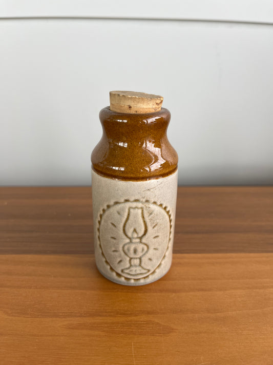 Petite lanterne en faïence vintage | Ocre