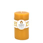 Natural Beeswax Candle | 5" Round Pillar