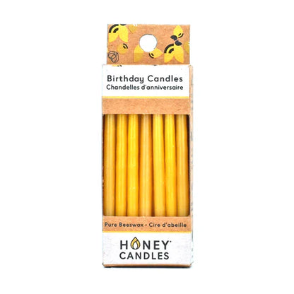 Natural Beeswax Birthday Candles