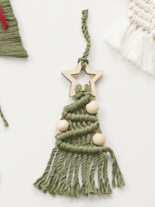 Macrame Ornament | Christmas Tree