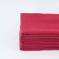 Organic Brushed Cotton Non-Paper Towels | Raspberry | Set of 6