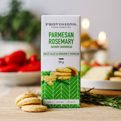 Parmesan & Rosemary Shortbread  | Provisions Food Company