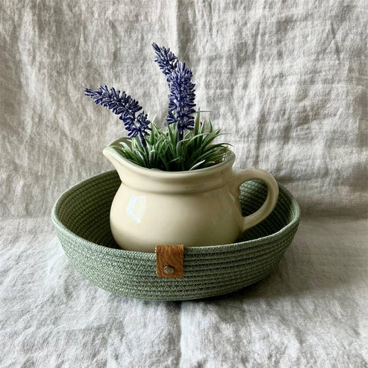 Rope Tray | Sage Green