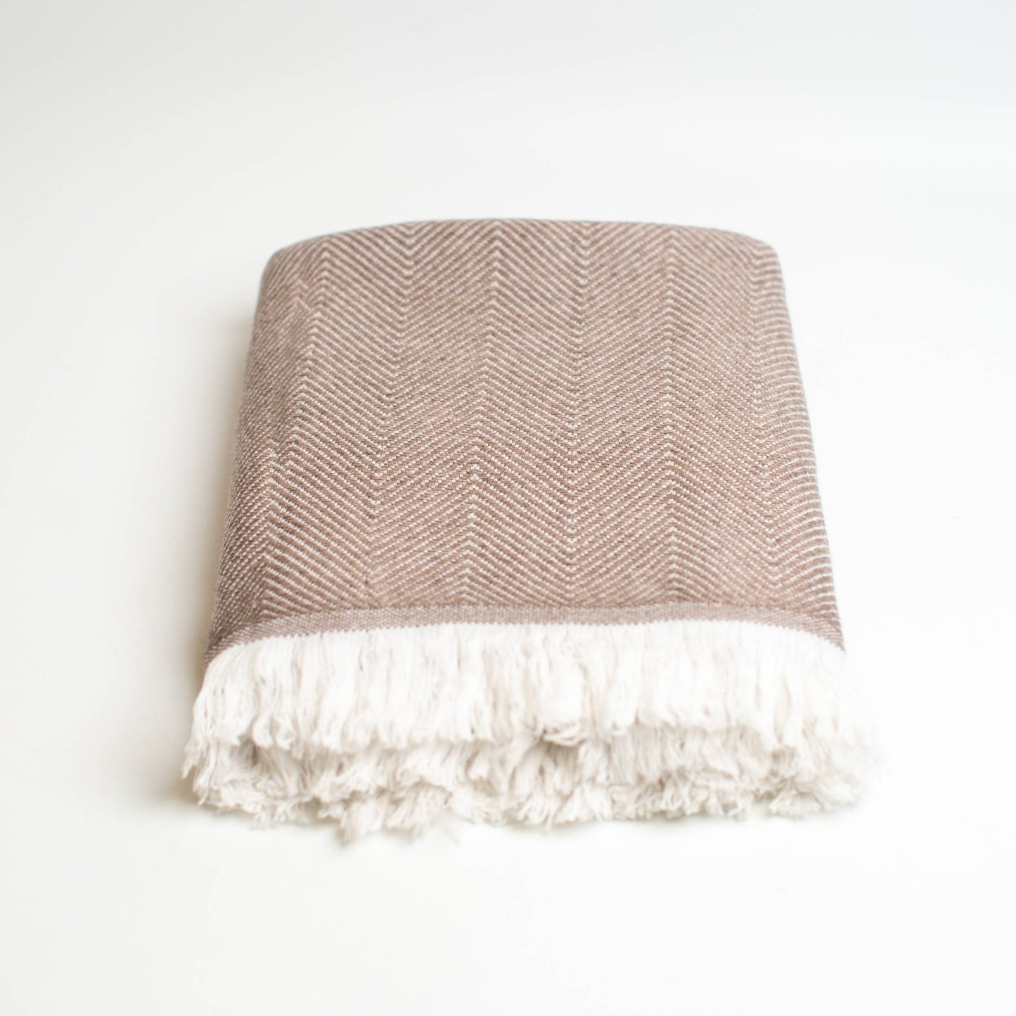 Luxury Cashmere Throw Blanket | Muskoka Mocha