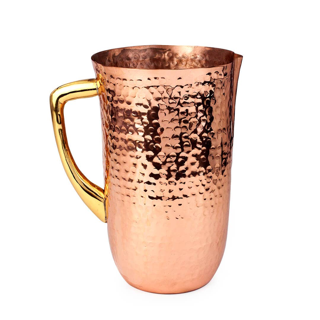 Hammered Copper Pitcher