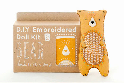 Bear | Embroidery Doll Kit (Level 2)