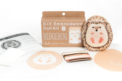 Hedgehog | Embroidery Doll Kit (Level 3)