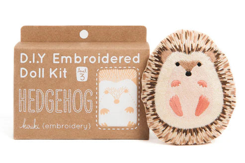 Hedgehog | Embroidery Doll Kit (Level 3)