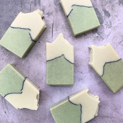 Menthe poivrée + eucalyptus | Savon artisanal de luxe