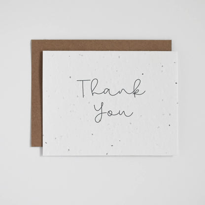 Plantable Greeting Card - Thank You