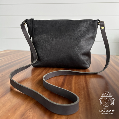 Cottage Crossbody Purse | Midnight Black