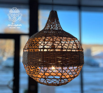 Handwoven Chandelier | Droplet