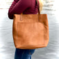 Marina Tote | Dual Strap Leather Handbag