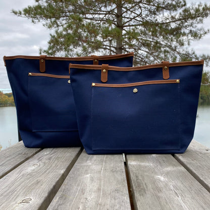 Muskoka Boat Tote | Navy